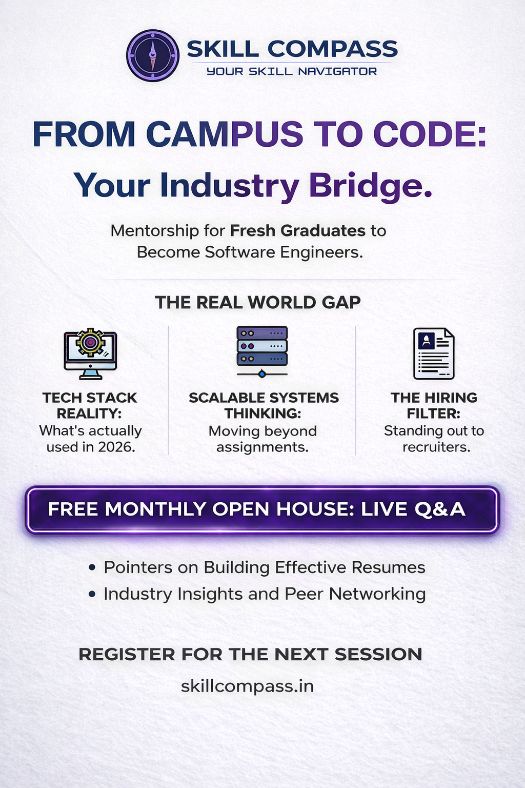 Session Flyer - Resume Building